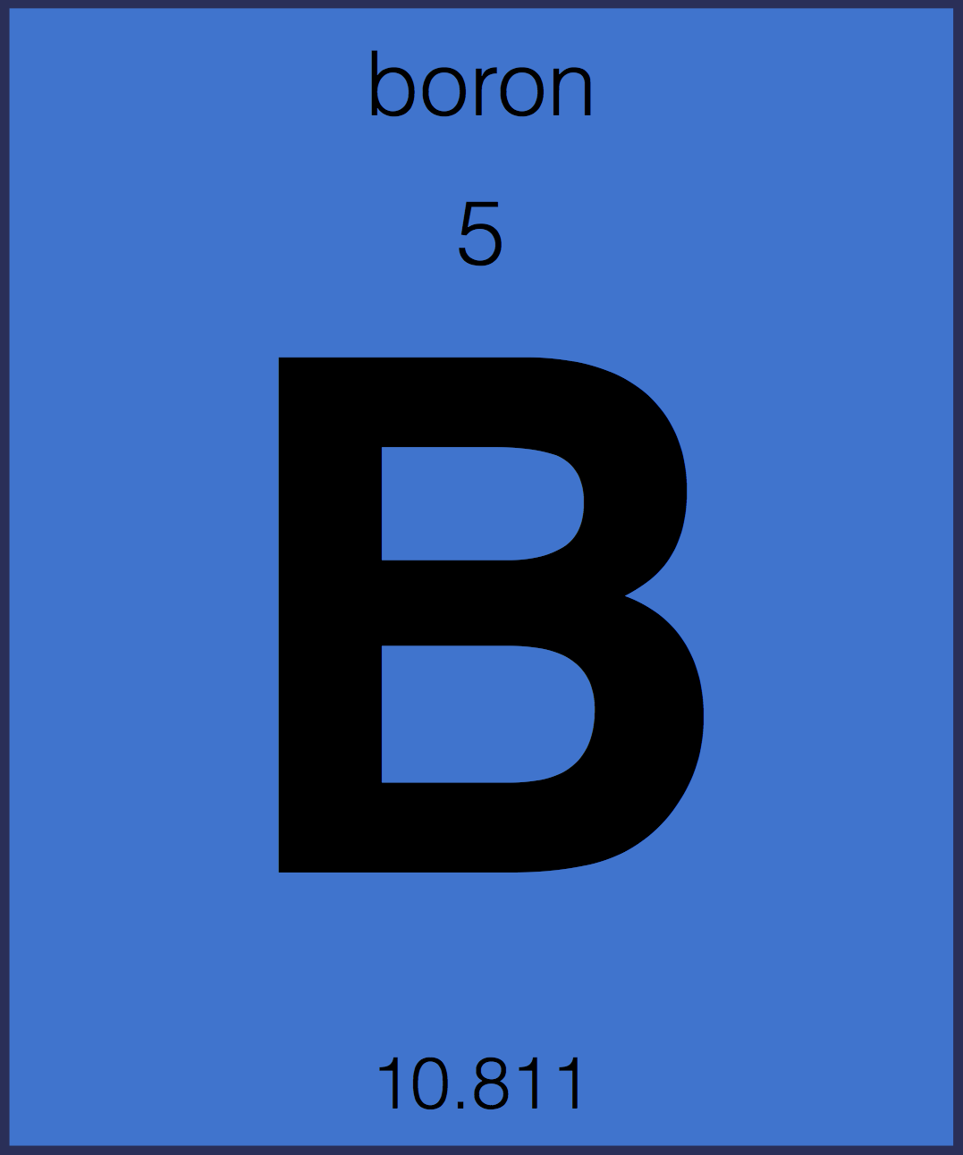 This is a picture of BORON.